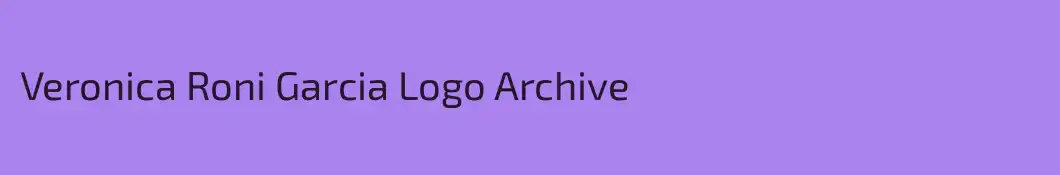 Veronica Roni Garcia Logo Archive